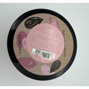 Bath & Body Works Almond & Vanilla Whipped Body Butter 6.5 oz 185 g